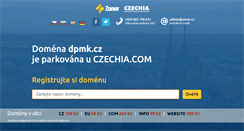 Desktop Screenshot of dpmk.cz